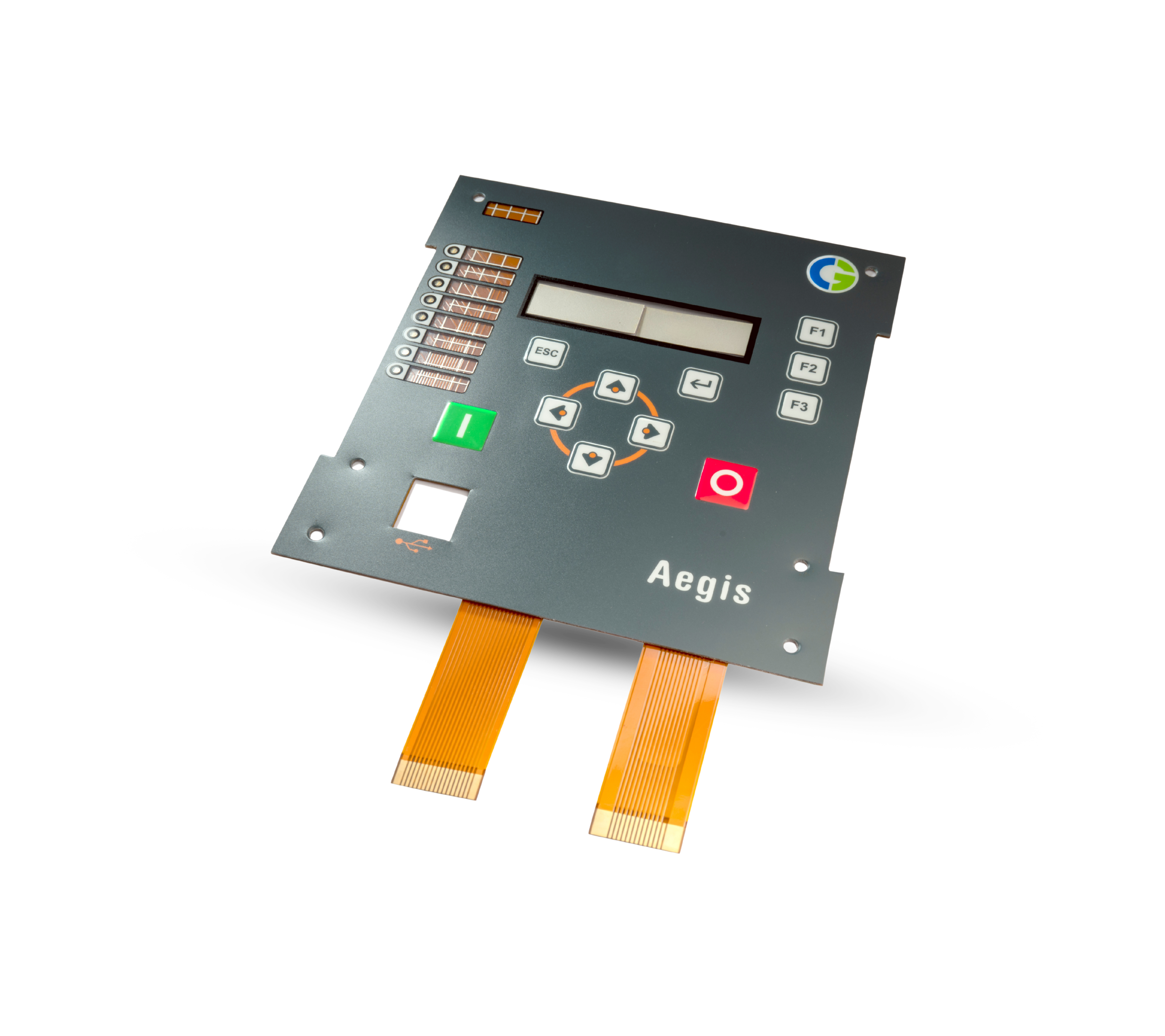 Polyamide FPC Membrane Switch Keypad - High Temperature Flexible Keypad