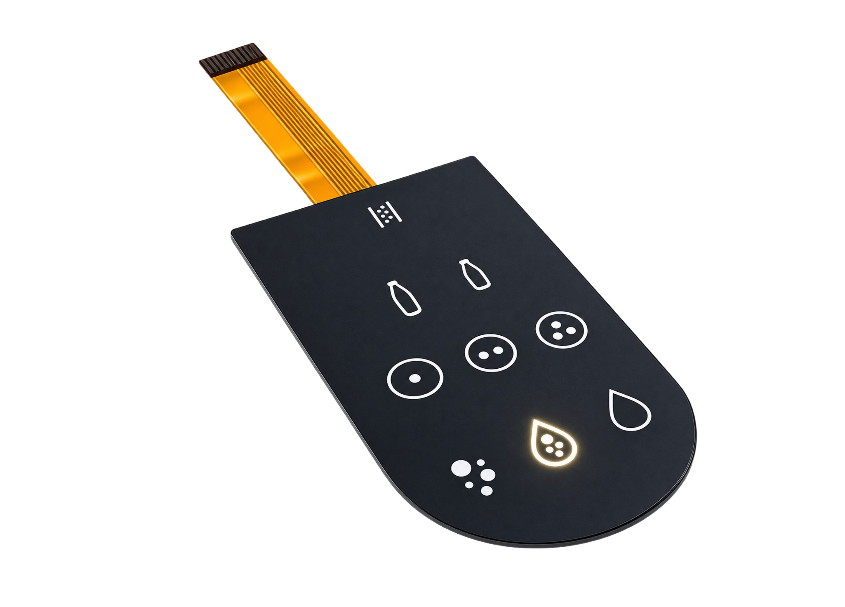 Hard-Coated PET Overlay