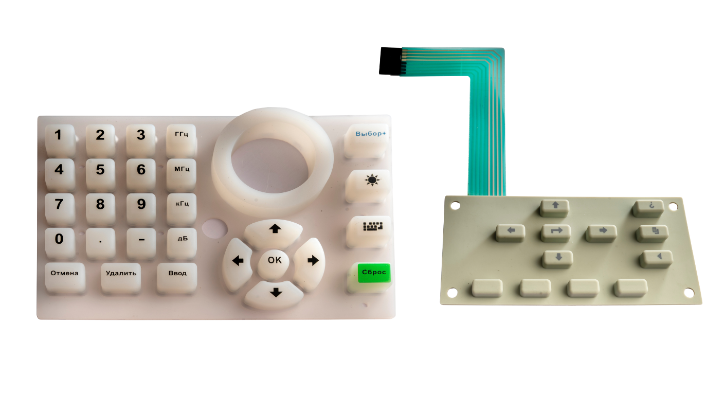 Custom Silicone Rubber Keypad - IP67 Sealed Elastomeric Keypad