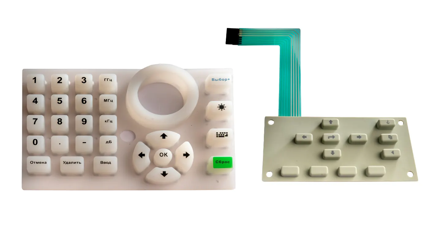 Custom Silicone Rubber Keypad - IP67 Sealed Elastomeric Keypad